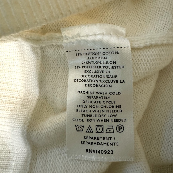 Loft Lace Trim Sweater - Picture 8 of 8